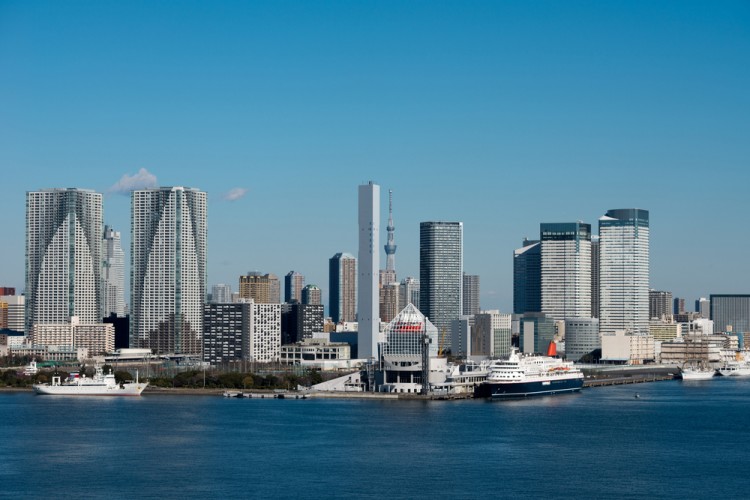 beach, japan, building, tokyo, ocean, skyscraper, downtown, coast, leisure, clear, shore, dust, travel, view, 11 Most Expensive Cities to Visit in Asia in 2015