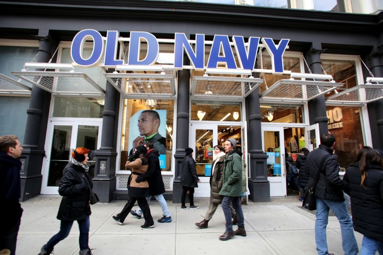 Gap Inc GPS old navy clothing retail accessories