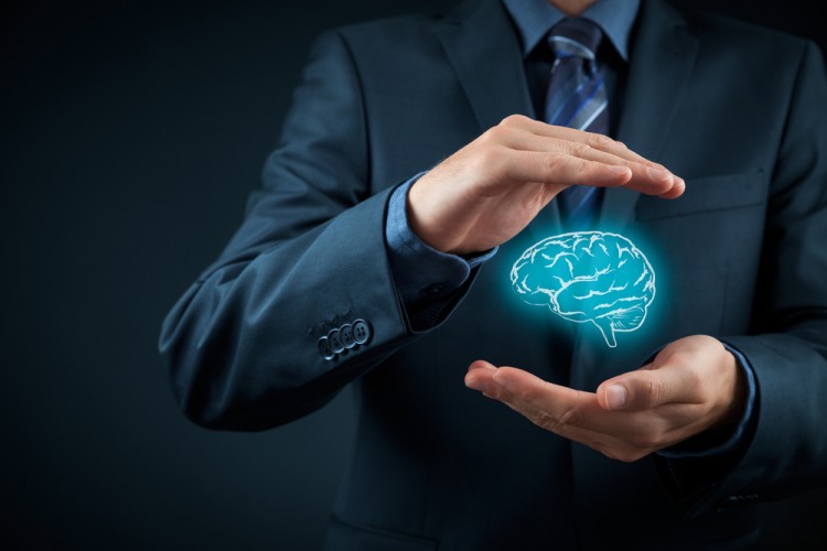 Intellectual property protection law and rights copyright and patents concept mental health psychologist headhunter