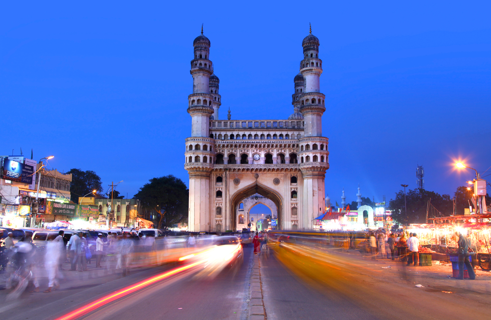 travel, tour, nizam, trade, market, 1591, architecslamic, street, stone, lighting, cars, illuminated,