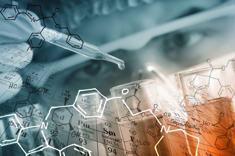 researcher, research, background, medical, health, test, chemistry, experiment, equations, technician, table, reaction, pharmaceutical, periodic, liquid, dropper, tool, bio, discovery