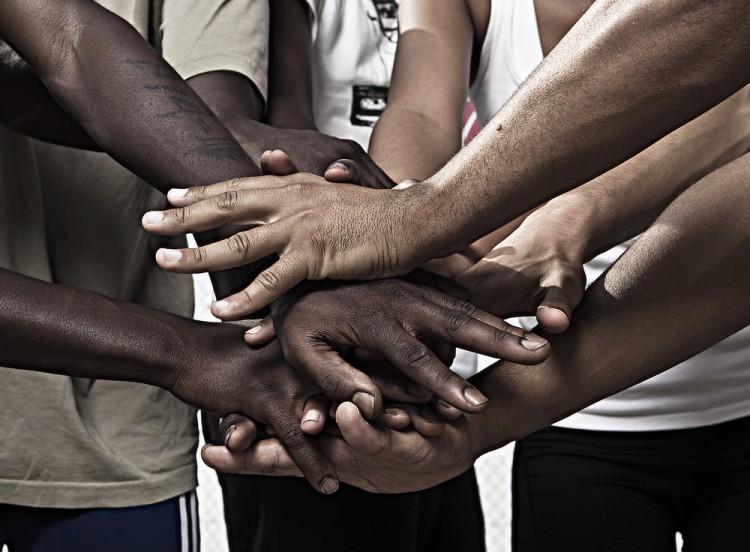 african, american, hands, friends, concepts, group, support, teamwork, joined, help, respect, male, team, partnership, human, cooperation, union, strength, success, power, 11 Countries with Highest Black Population outside Africa