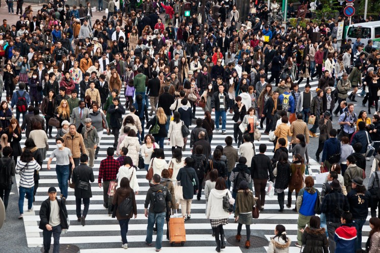 people, crowd, crowded, street, busy, walk, tokyo, lots, rush, asia, hour, japan, crossing, business, asian, work, life, shibuya, crosswalk, pedestrians, traffic, road, urban, 11 Countries with Highest Urban Population by Percent