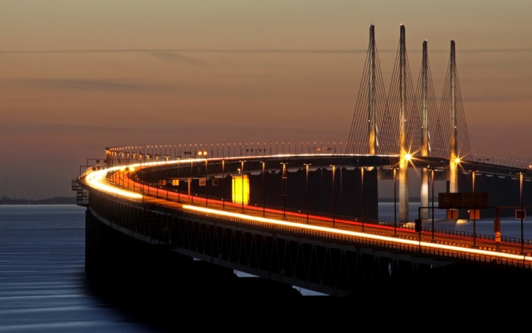 denmark, copenhagen, sweden, winter, link, sea, business, cross, business concept, friendship concept, march, bridge concept, sunrise, landmark, traffic, friendship,10 Most Expensive Highways in the World