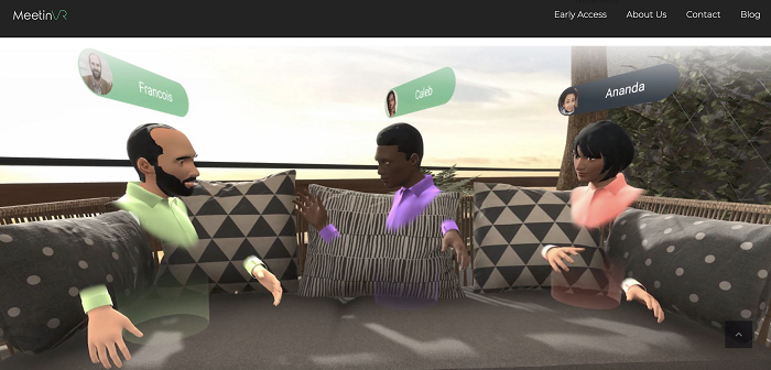 MeetinVR lets companies conduct meetings in VR-based collaboration settings