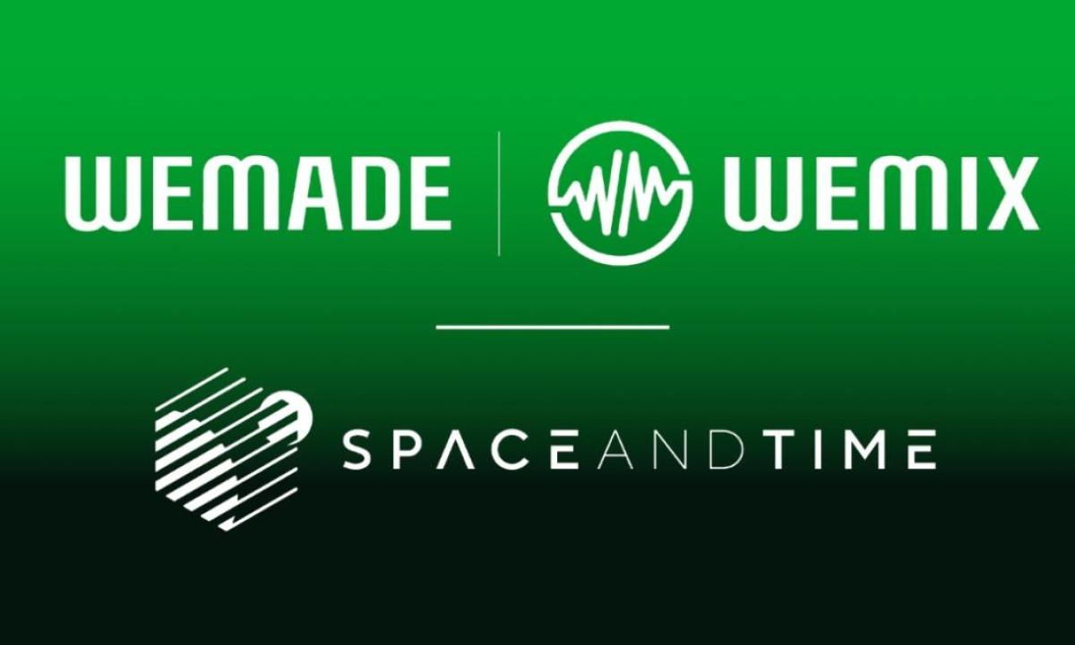 Wemade announces Partnership with Space and Time to Power Blockchain and Gaming Services - Vimarsana News