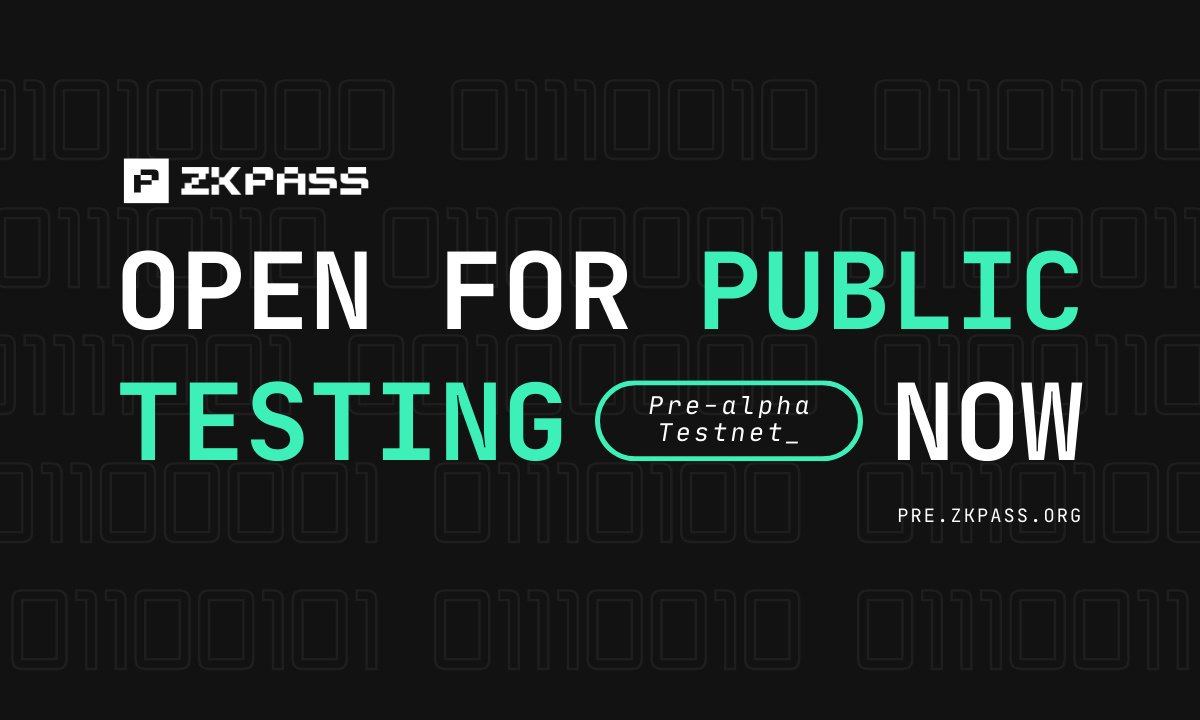 zkPass Pre-alpha Testnet Opens for Public Testing - Vimarsana News