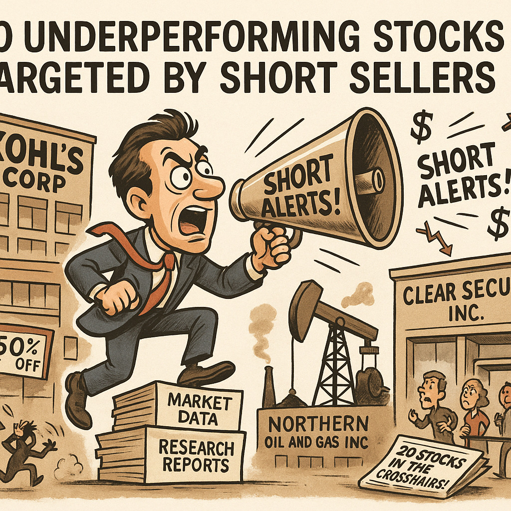 20 Underperforming Stocks Targeted By Short Sellers - Insider Monkey